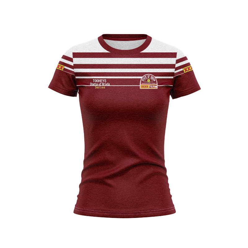 Women's QLD Maroons 1995 Retro Jersey
