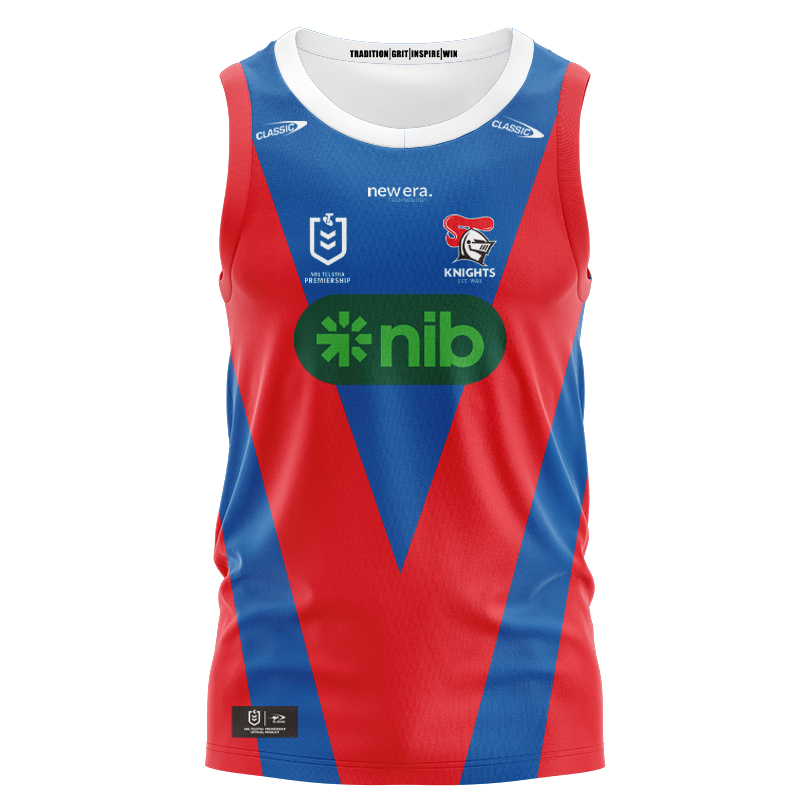 NRL Newcastle Knights 2025 Home Singlet