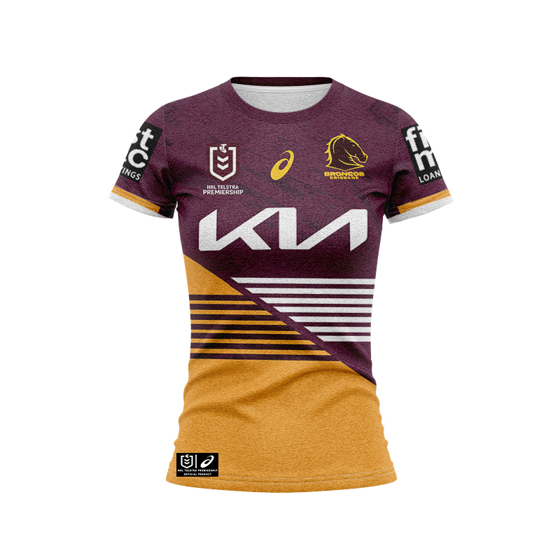 Women's NRL Brisbane Broncos 2023 Home Jersey