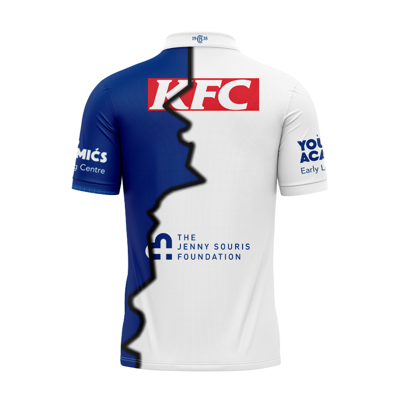 NRL Canterbury-Bankstown Bulldogs 2024 Mix Polo Shirt