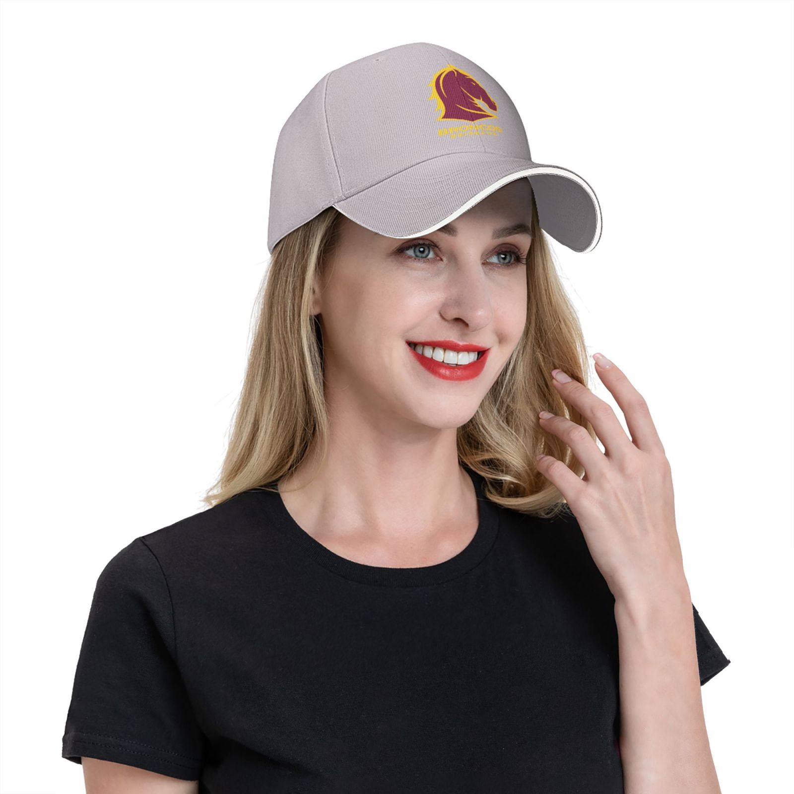 NRL Brisbane Broncos Logo Casquette CAP1338