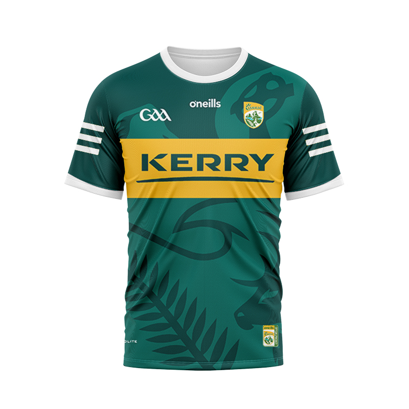 Men's Kerry GAA 2-Stripe 2022 Home Jersey