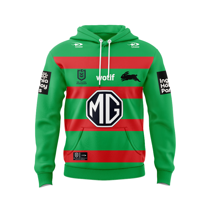 NRL South Sydney Rabbitohs 2024 Home Hoodie
