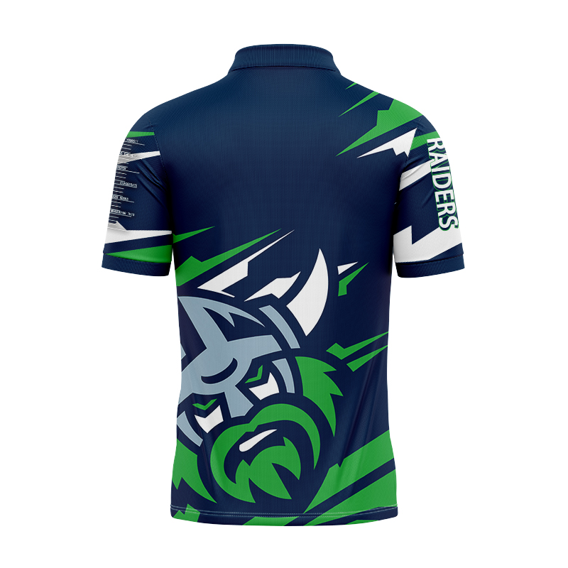 NRL Canberra Raiders 2024 'FISHFINDER' Polo Shirt