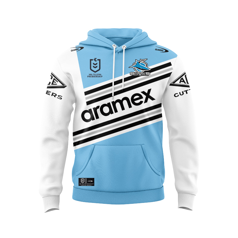 NRL Cronulla-Sutherland Sharks 2024 Heritage Hoodie