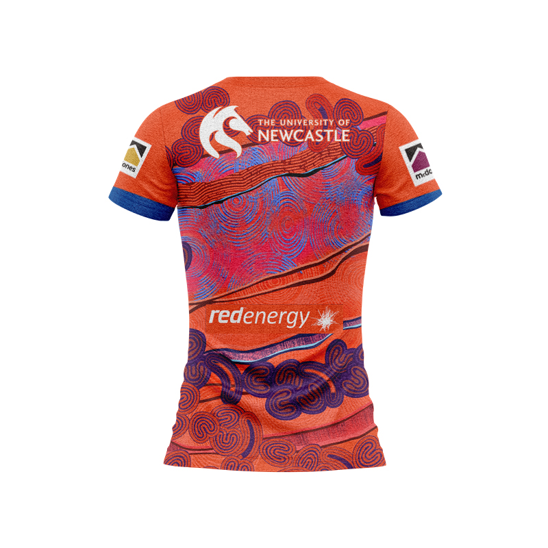Women's NRL Newcastle Knights 2024 Retail Indigenous Jersey