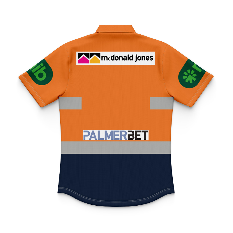 Kid's NRL Newcastle Knights 2024 Retail Mining Polo Shirt