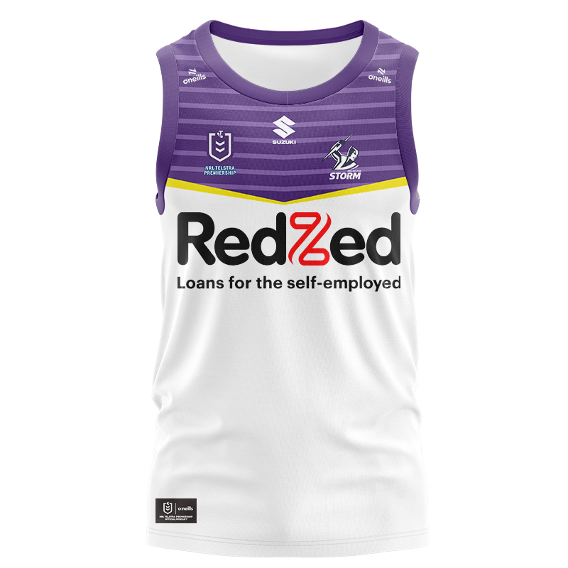 NRL Melbourne Storm 2024 Away Singlet