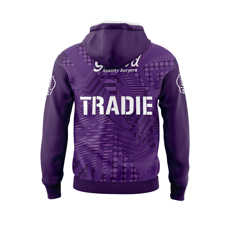 NRL Melbourne Storm 2024 Purple Training Hoodie
