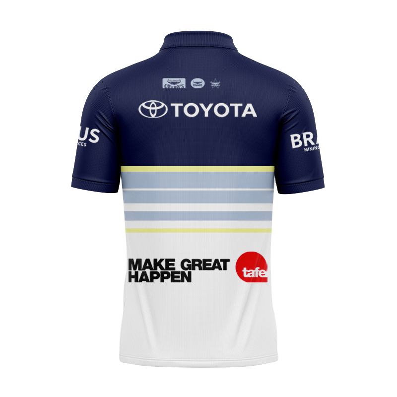 NRL North Queensland Cowboys 2025 Home Polo Shirt