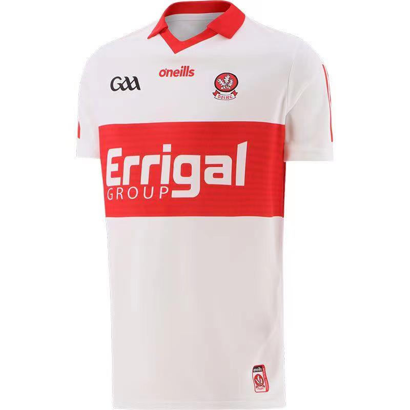 Men's Derry GAA 2 Stripe 2022 Home Jersey