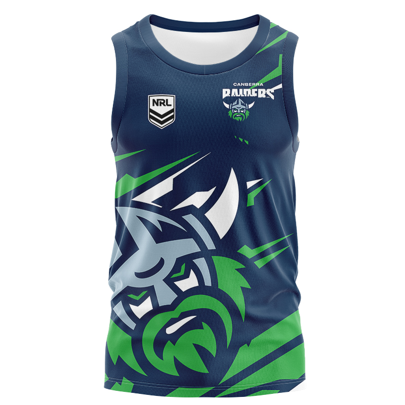 NRL Canberra Raiders 2024 'FISHFINDER' Singlet