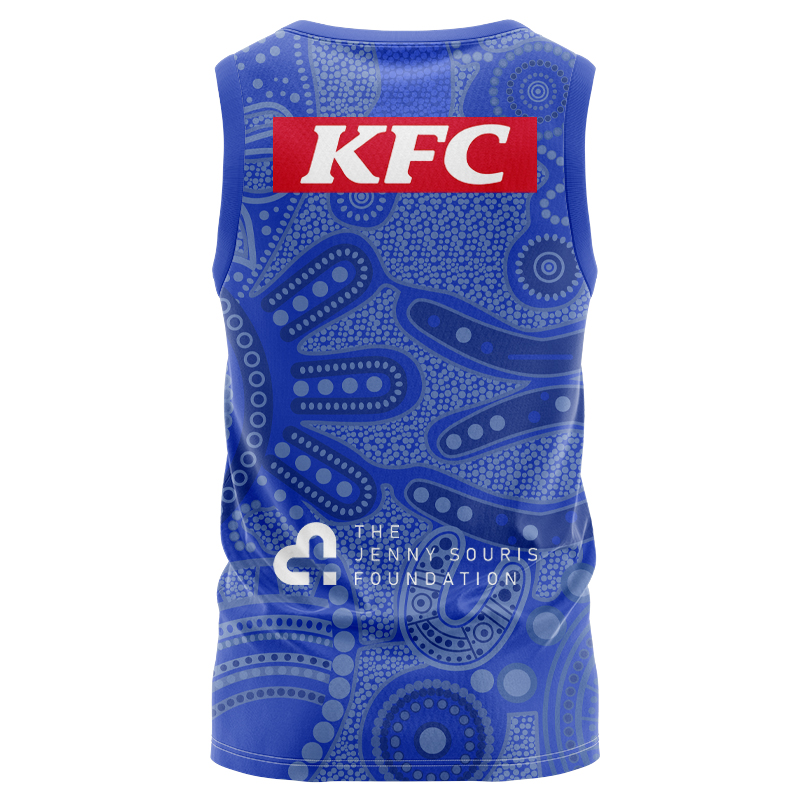 NRL Canterbury-Bankstown Bulldogs 2024 Indigenous Singlet