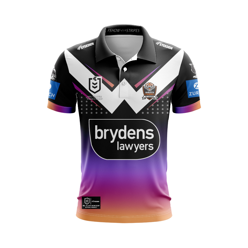 NRLW Wests Tigers 2024 Women in League Polo Shirt