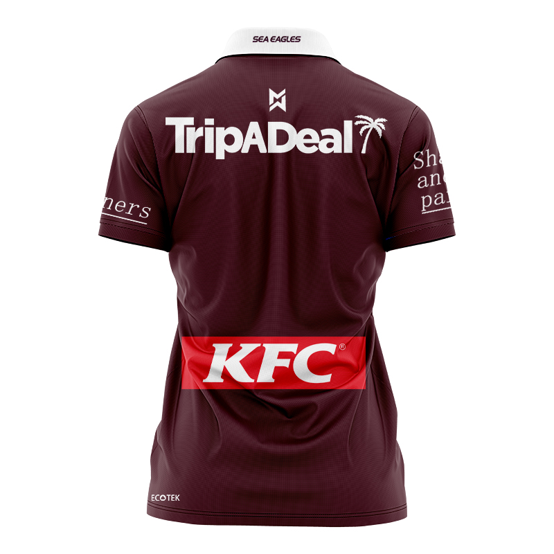 Women's NRL Manly Warringah Sea Eagles 2024 Community Polo Shirt
