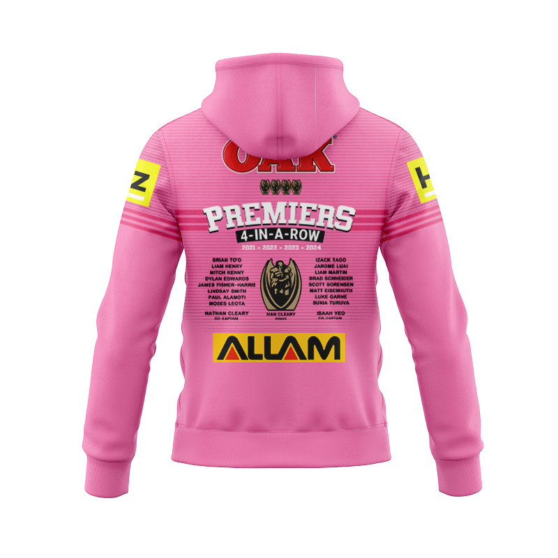 NRL Penrith Panthers Premiers 2024 Zipper Hoodie