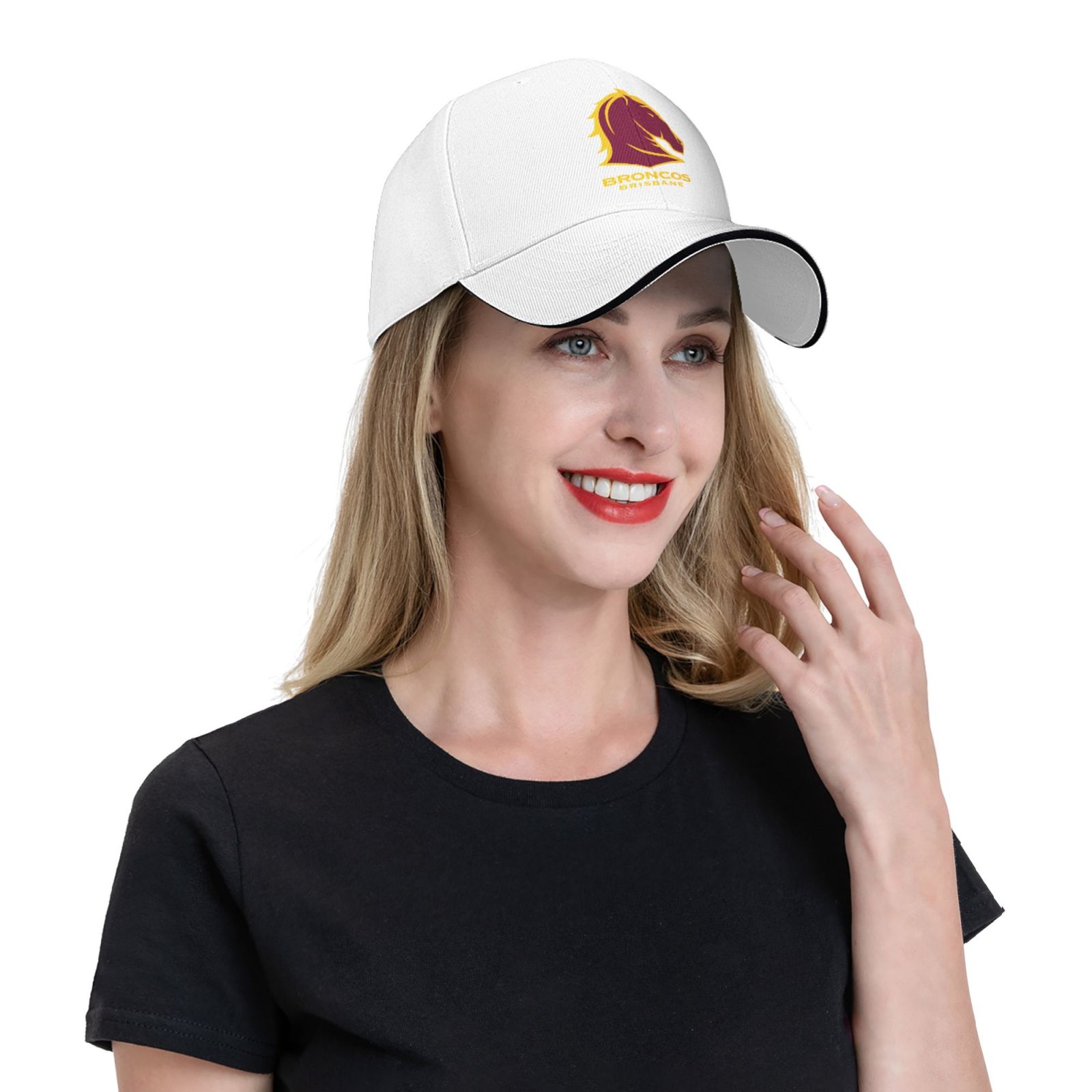 NRL Brisbane Broncos Logo Casquette CAP1338
