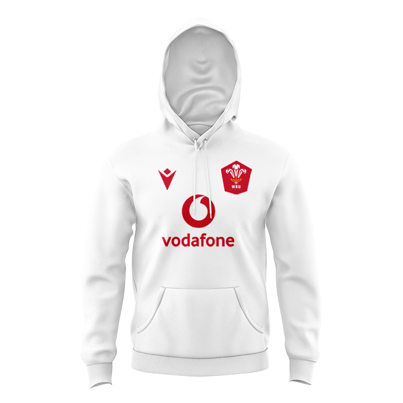 Kid's Wales Rugby 2024 Away Hoodie