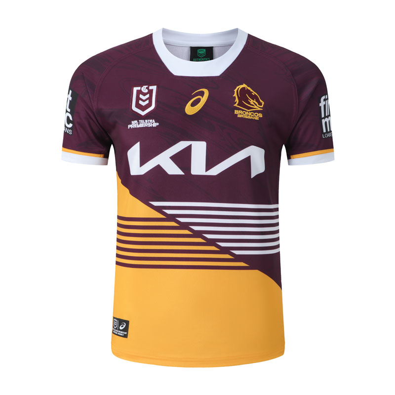 NRL Brisbane Broncos 2024 Home Jersey