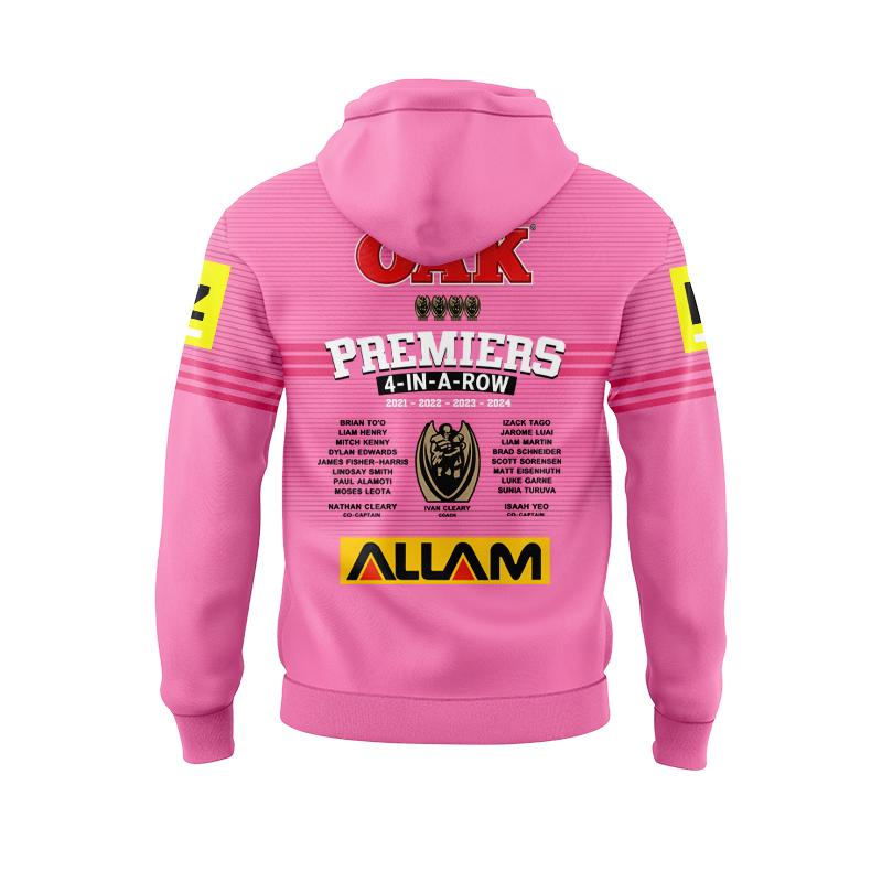 NRL Penrith Panthers Premiers 2024 Hoodie
