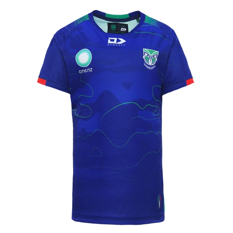 NRL New Zealand Warriors Dynasty 2024 Royal Training Jersey