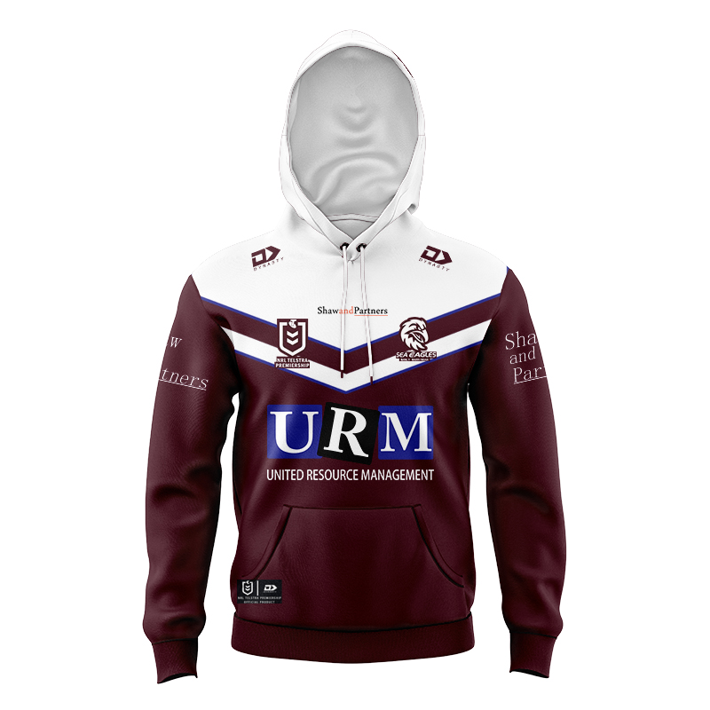 Kid's NRL Manly Warringah Sea Eagles 2024 Community Hoodie