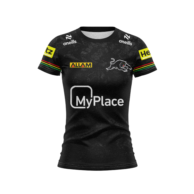 Women's NRL Penrith Panthers 2024 Home Dark Training Jersey