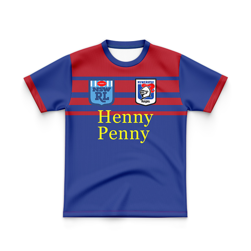 Kid's NRL Newcastle Knights 1988 Retro Jersey
