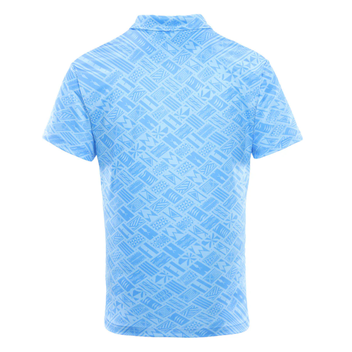 NRL New Zealand Warriors 2025 Dynasty Pasifika Polo Shirt