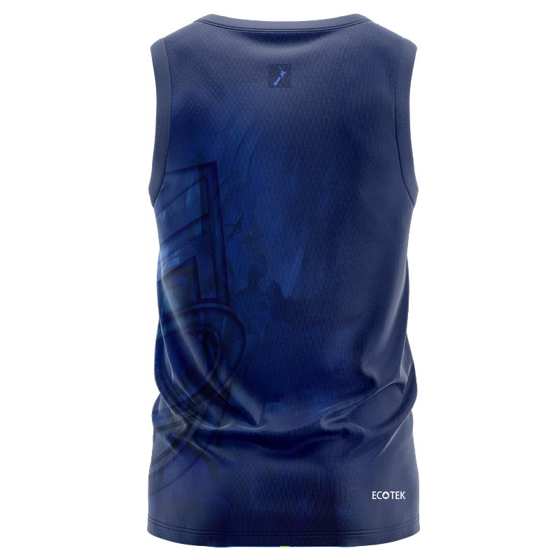 NRL New Zealand Warriors 2025 Paua Warm Up Singlet