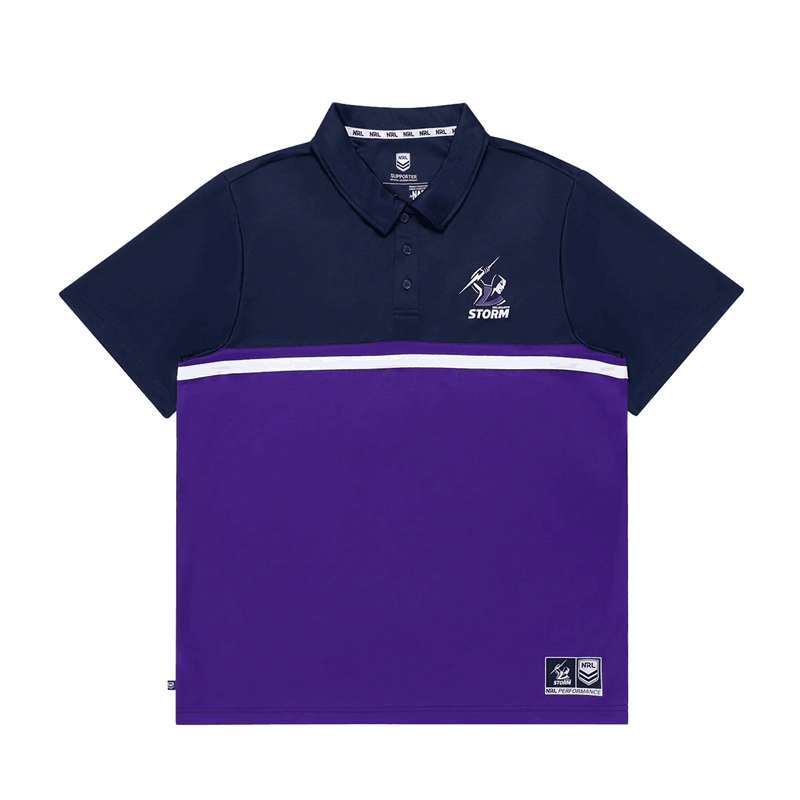 NRL Melbourne Storm Performance Polo Shirt