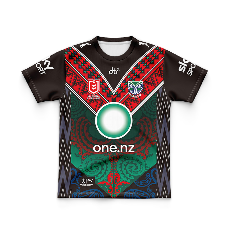 Kid's NRL New Zealand Warriors 2023 Indigenous Jersey