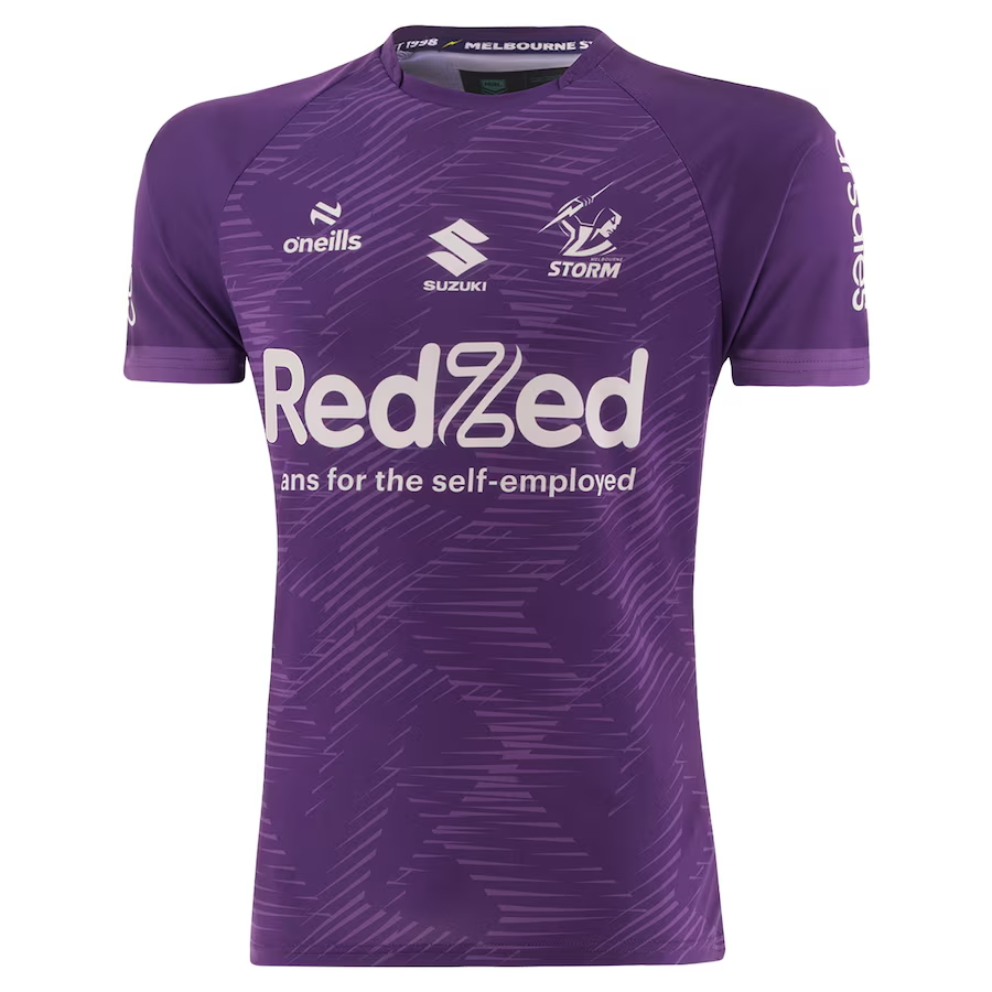 NRL Melbourne Storm 2025 Purple Training Jersey