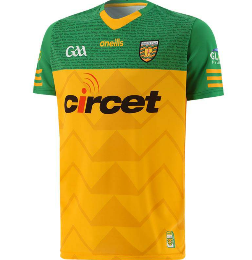 Men's Donegal GAA 2-Stripe 2022 Home Jersey