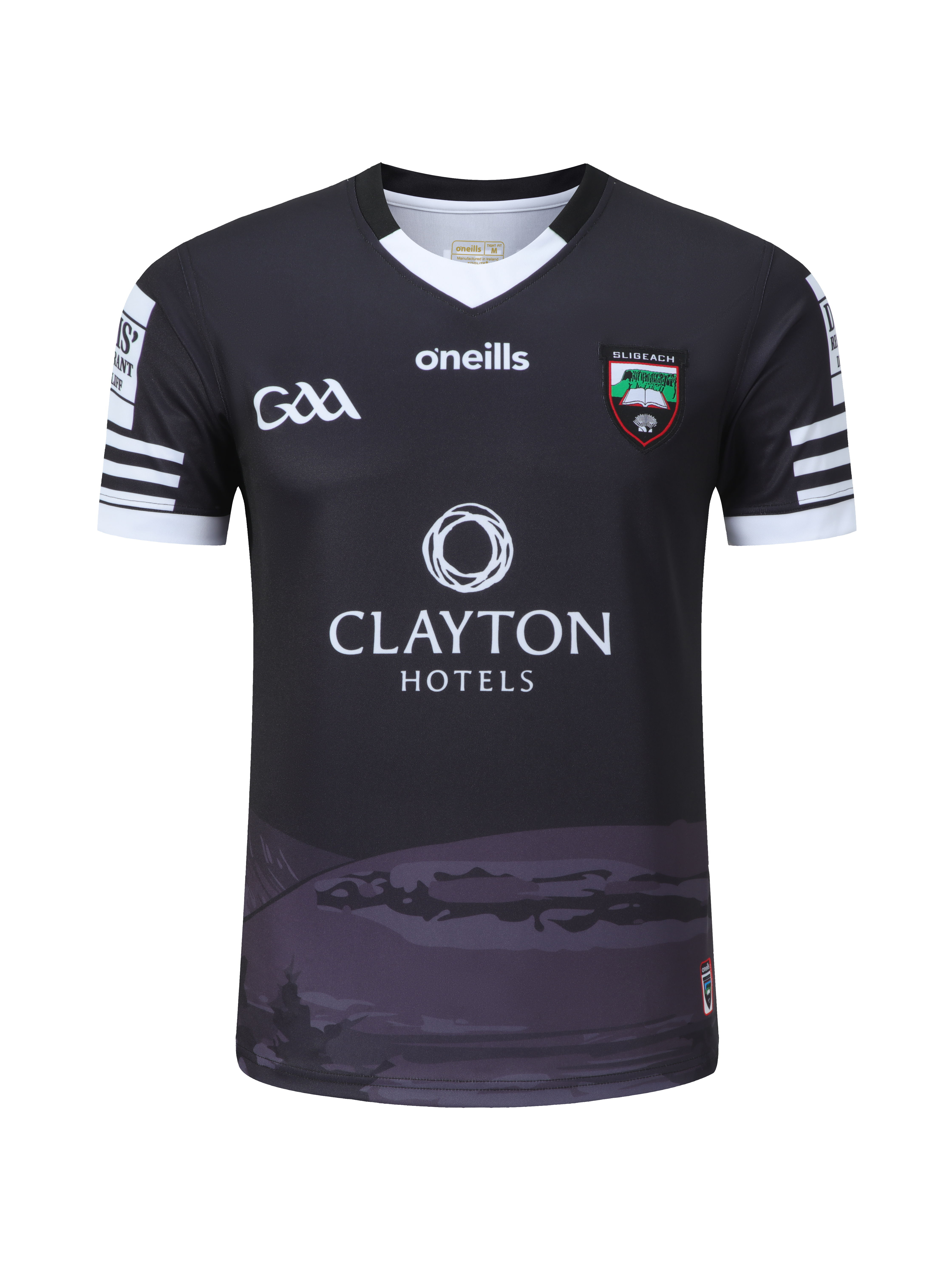 Men's Sligo GAA Hurling Player Fit 2 Stripe 2023 Home Jersey