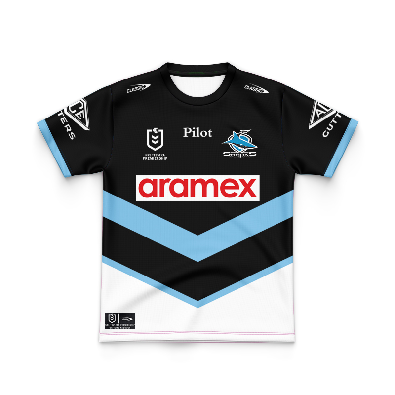 Kid's NRL Cronulla-Sutherland Sharks 2025 Away Jersey