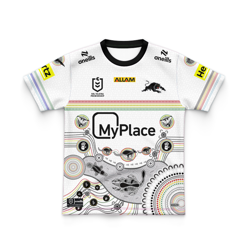 Kid's NRL Penrith Panthers 2024 Indigenous Jersey