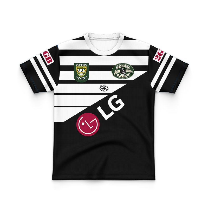 Kid's Western Suburbs Magpies 1998 Retro Jersey
