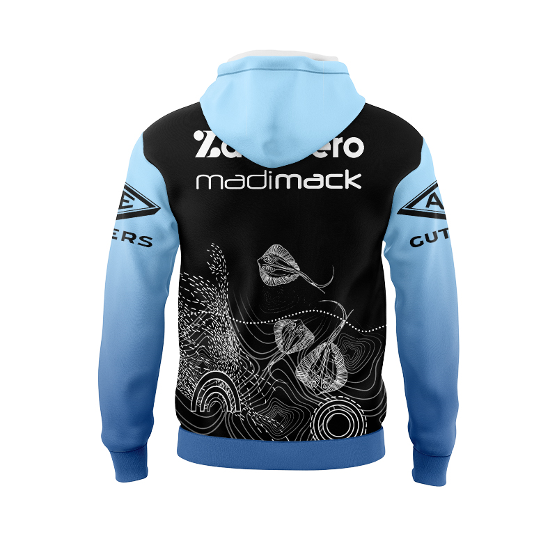 NRL Cronulla-Sutherland Sharks 2024 Indigenous Training Hoodie