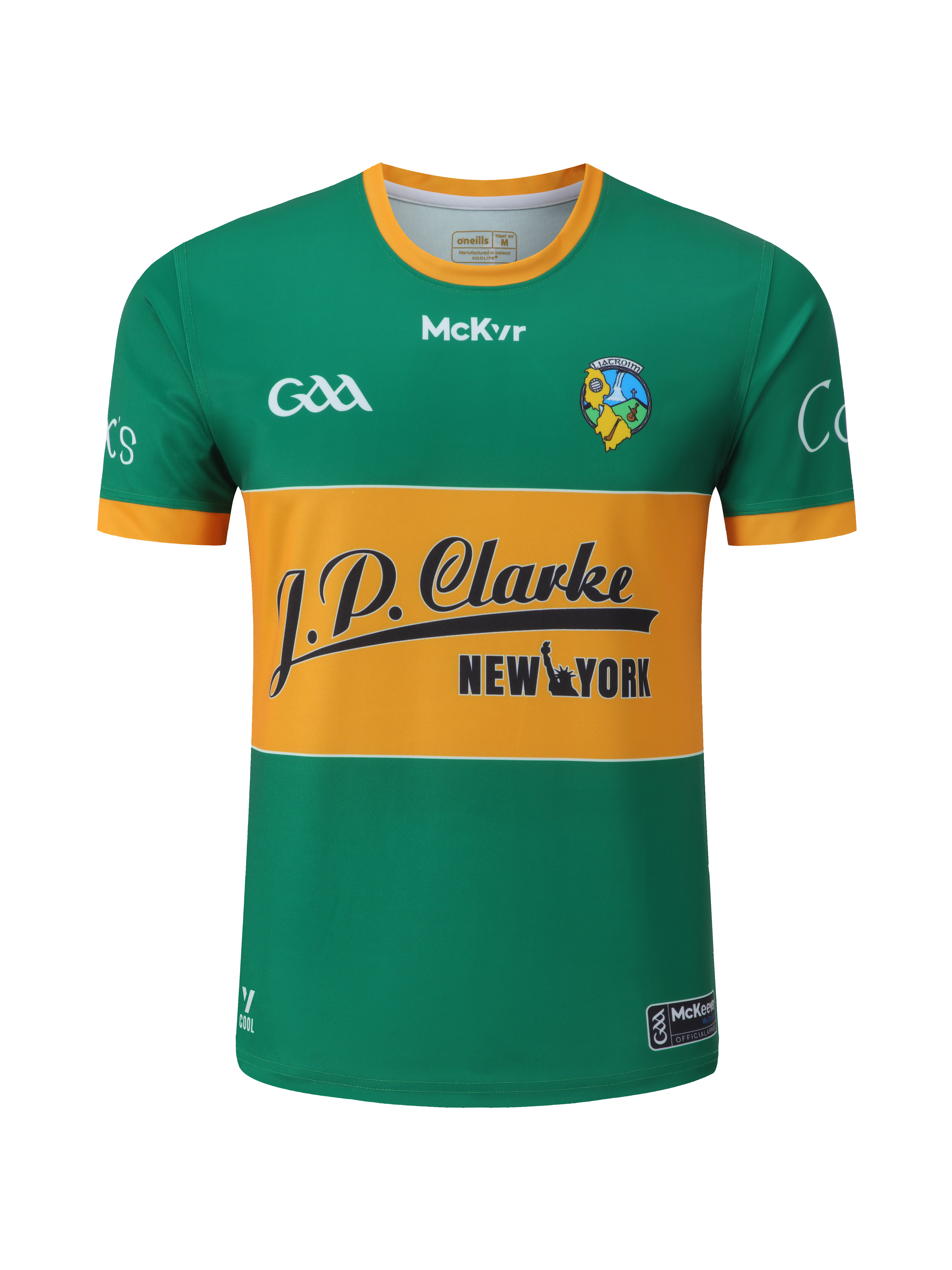 Men's Leitrim GAA 2-Stripe 2022 Home Jersey