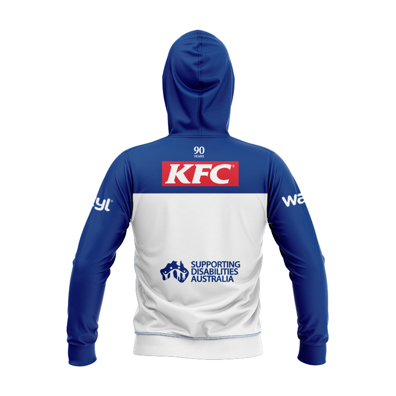 Kid's NRL Canterbury-Bankstown Bulldogs 2025 Home Hoodie
