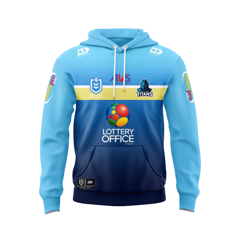 NRL Gold Coast Titans 2024 Home Hoodie
