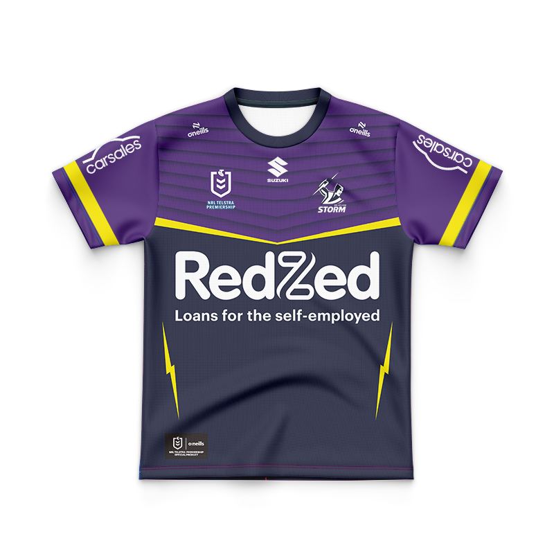 Kid's NRL Melbourne Storm 2024 Home Jersey