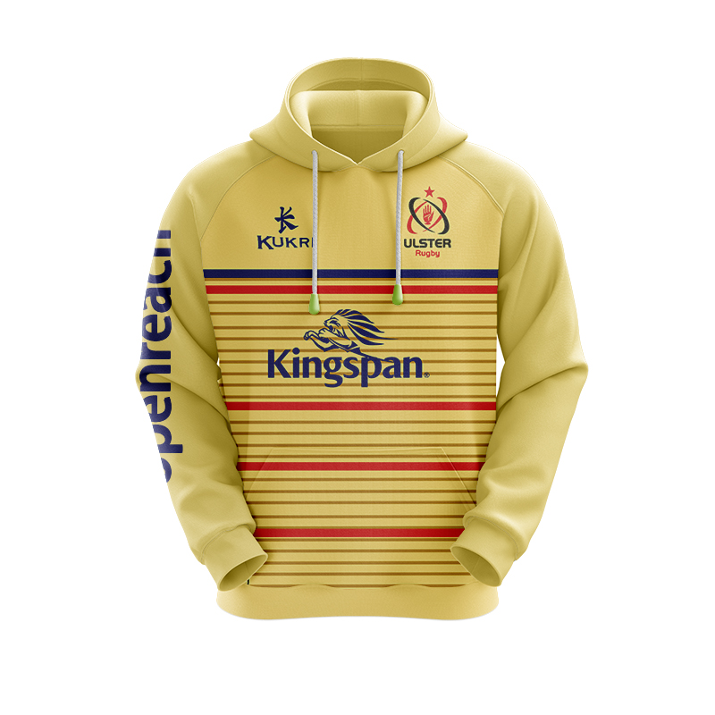 Men's Ulster GAA Yellow Hoodie
