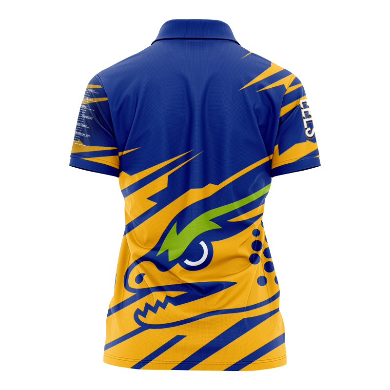 Women's NRL Parramatta Eels 2024 'FISHFINDER' Polo Shirt