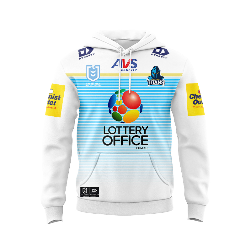NRL Gold Coast Titans 2024 Away Hoodie