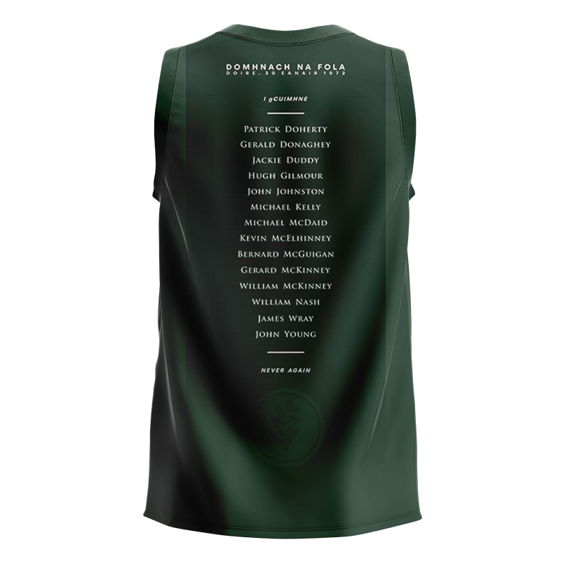Men's Derry GAA 2023 Blood Sunday Training Vest