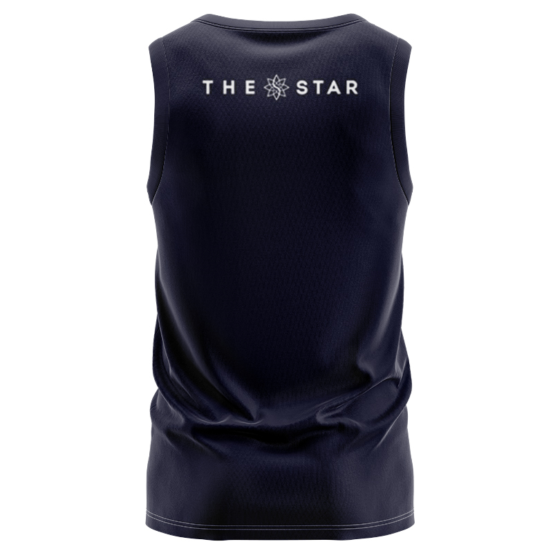 NRL NSW Blues 2024 Traing Black Singlet