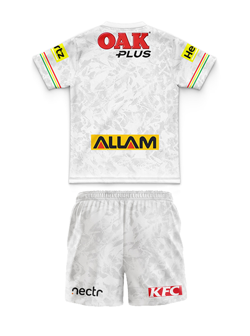 Kid's NRL Penrith Panthers 2024 Light Training Jersey+Shorts