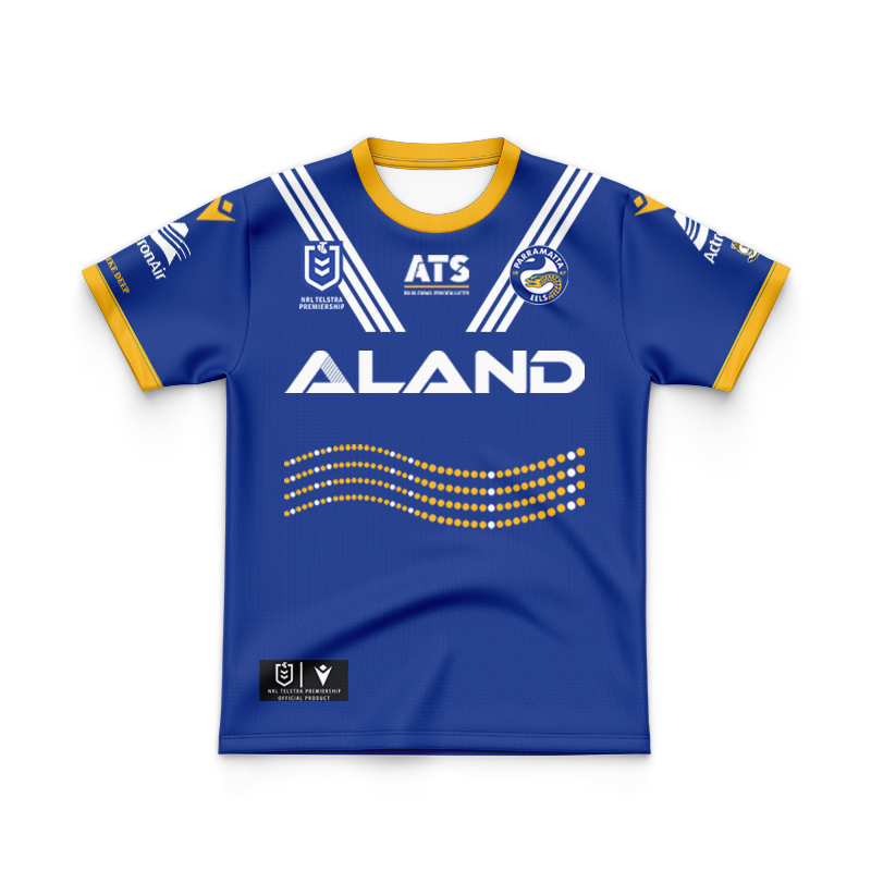 Kid's NRL Parramatta Eels 2024 ANZAC Jersey